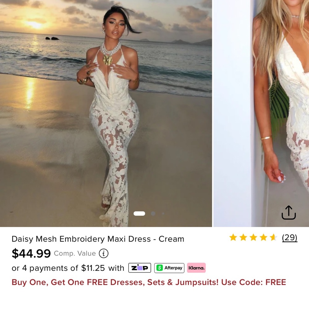 Beautiful lace dress